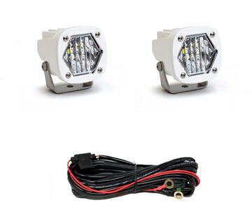 LED Light Pod S1 Wide Cornering White Pair Baja Designs