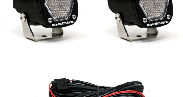 S1 Work/Scene LED Light with Mounting Bracket Pair Baja Designs