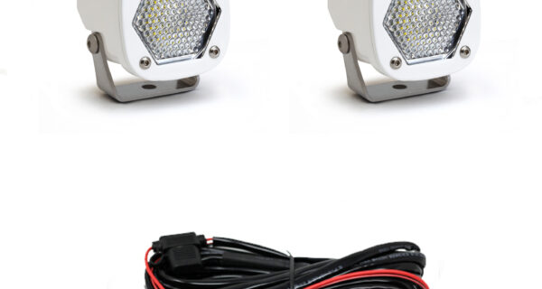 LED Light Pods S1 Work/Scene White Pair Baja Designs