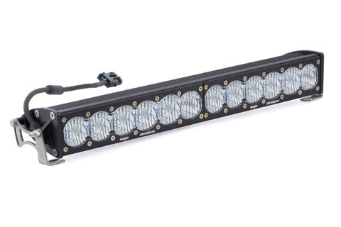 20 Inch LED Light Bar Single Straight Wide Driving Combo Pattern OnX6 Baja Designs