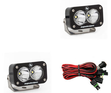 LED Light Pods Spot Pattern Pair S2 Pro Series Baja Designs