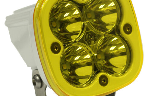 LED Light Pod White Amber Lens Spot Pattern Squadron Pro Baja Designs