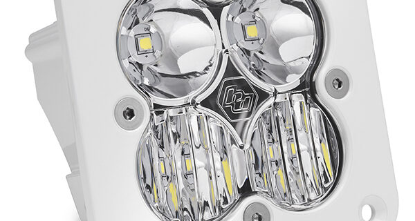 Flush Mount LED Light Pod White Clear Lens Driving/Combo Pattern Squadron Pro Baja Designs