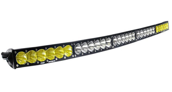 50 Inch LED Light Bar Amber/White Dual Control Pattern OnX6 Arc Series Baja Designs