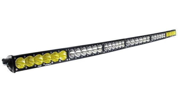 60 Inch LED Light Bar Amber/Wide Wide Dual Control Pattern OnX6 Series Baja Designs