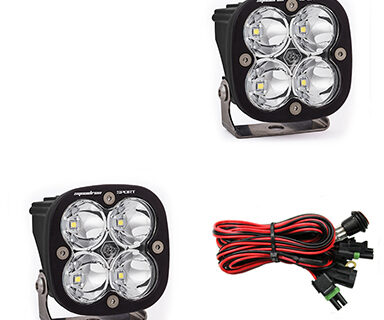 LED Light Pods Clear Lens Work/Scene Pair Squadron Sport Baja Designs