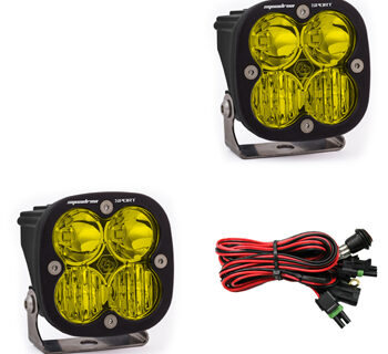 LED Light Pods Amber Lens Driving/Combo Pair Squadron Sport Baja Designs