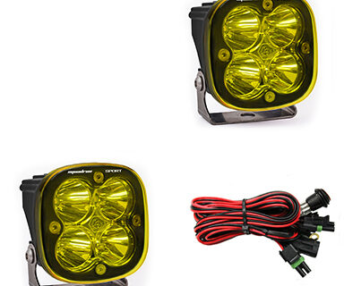 LED Light Pods Amber Lens Work/Scene Pair Squadron Sport Baja Designs