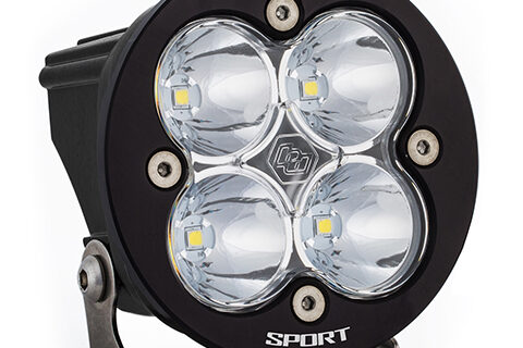 LED Light Pod Clear Lens Spot Pattern Each Squadron R Sport Baja Designs