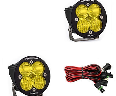 LED Light Pods Amber Lens Driving/Combo Pair Squadron R Sport Baja Designs