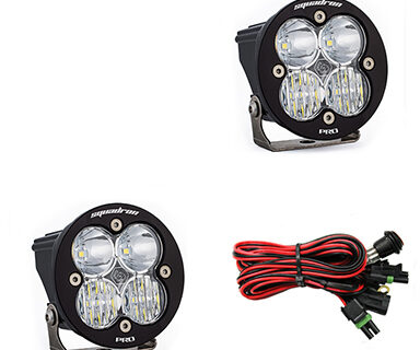 LED Light Pods Clear Lens Driving/Combo Pair Squadron R Pro Baja Designs