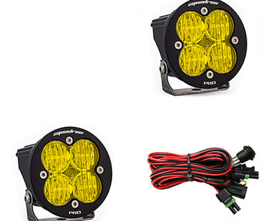 LED Light Pods Amber Lens Wide Cornering Pair Squadron R Pro Baja Designs