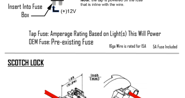 Wiring Harness Fuse Tap Kit Baja Designs