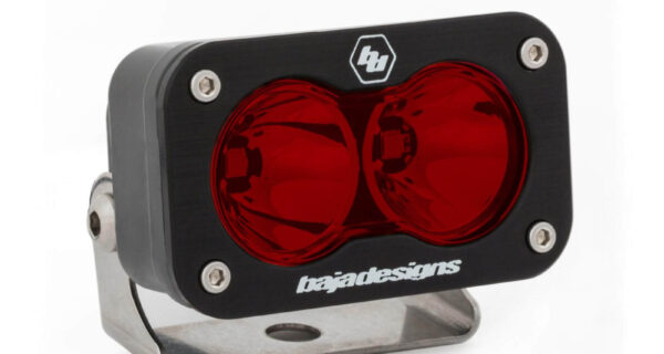 LED Work Light Red Lens Spot Pattern S2 Sport Baja Designs