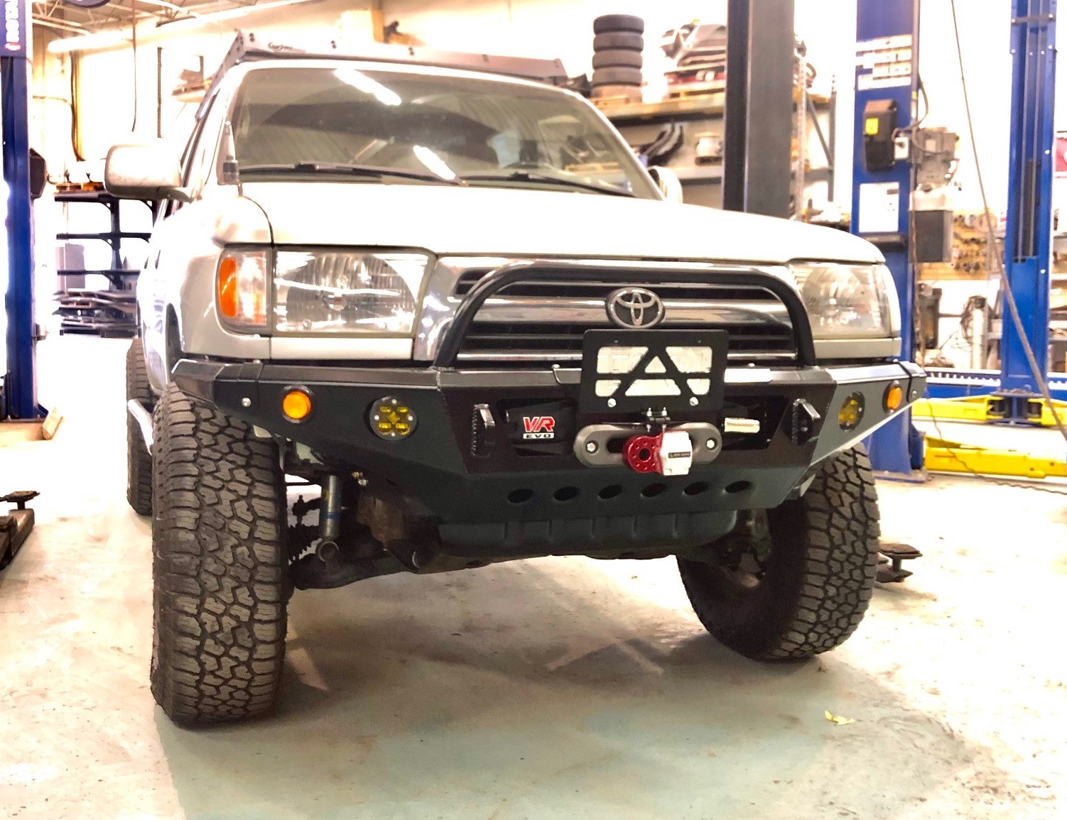 96-02 4Runner Front Plate Bumper – Big Country Customs