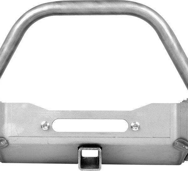 Suzuki Samurai Front Bumpers – Winch Plate | Short Ends | Double Bend Stinger | BARE