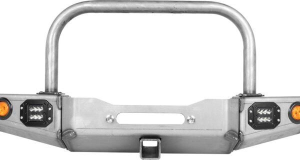 Suzuki Samurai Front Bumpers – Winch Plate | Short Ends | Grill Guard | BARE