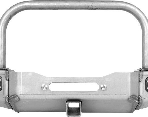 Suzuki Samurai Front Bumpers – Winch Plate | Short Ends with Stubby Ends | Grill Guard | BARE