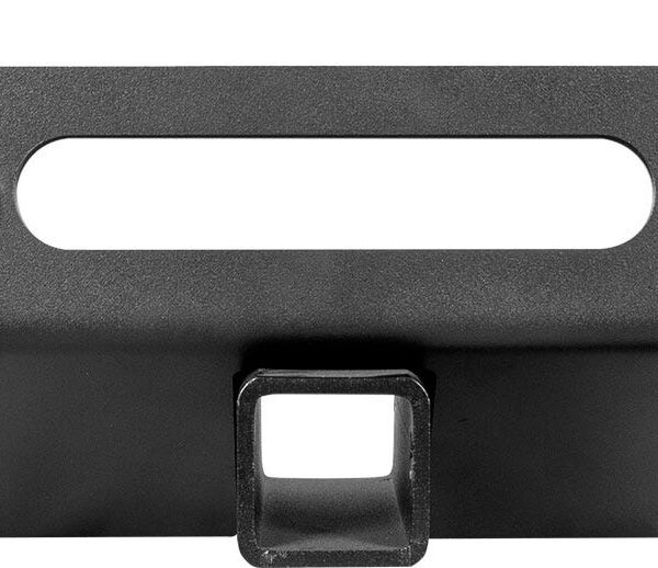 Suzuki Samurai Front Bumpers – Winch Plate | Black Powder Coat