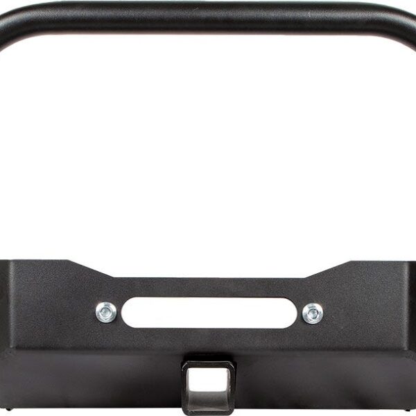 Suzuki Samurai Front Bumpers – Winch Plate | Long Ends | Grill and Headlight Guard | Black Powder Coat