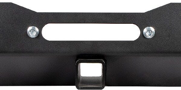 Suzuki Samurai Front Bumpers – Winch Plate | Short Ends | Black Powder Coat