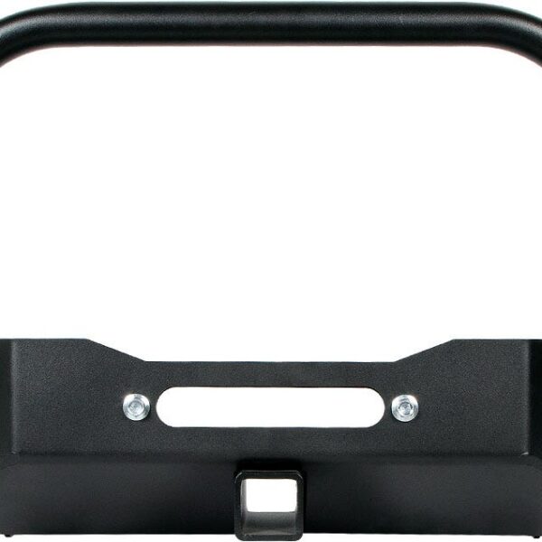 Suzuki Samurai Front Bumpers – Winch Plate | Short Ends with Stubby Ends | Grill and Headlight Guard | Black Powder Coat