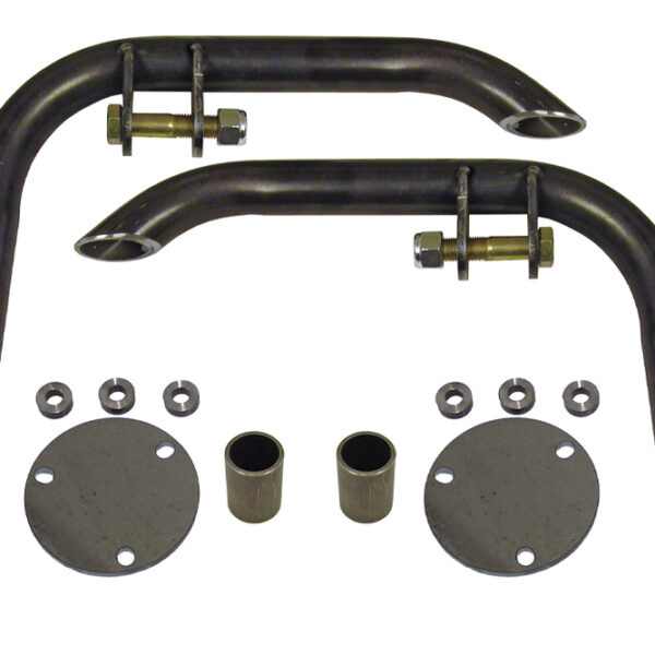 Secondary Shock Hoop L/T Kit w/ 8″x2.5″ FOX & KING:  1996-2004 Tacoma | 1996-2002 4Runner | 2000-2006 Tundra  (pr)