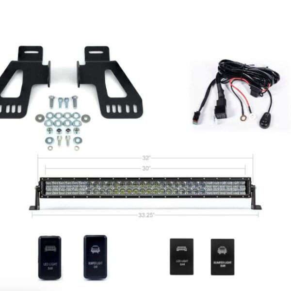 2016-2022 Tacoma LED Light Bar Kit- 32″ Hidden Upper Grill