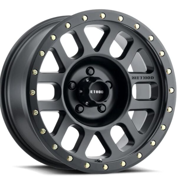 MR309 Grid Matte Black Rim 17×8.5 (6×5.5, 0MM Offset)