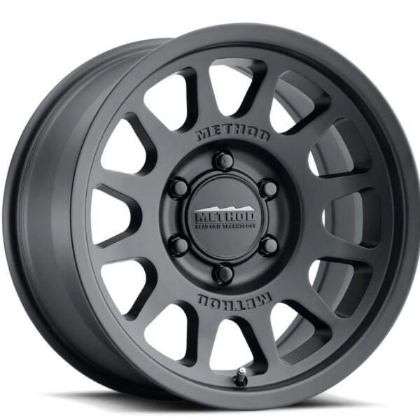 MR703 Bead Grip Matte Black Rim 17×8.5 (6×5.5, 0MM Offset)